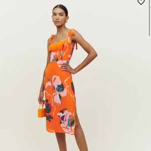 NEW Reformation | Besse Dress in Electra Color, size 6